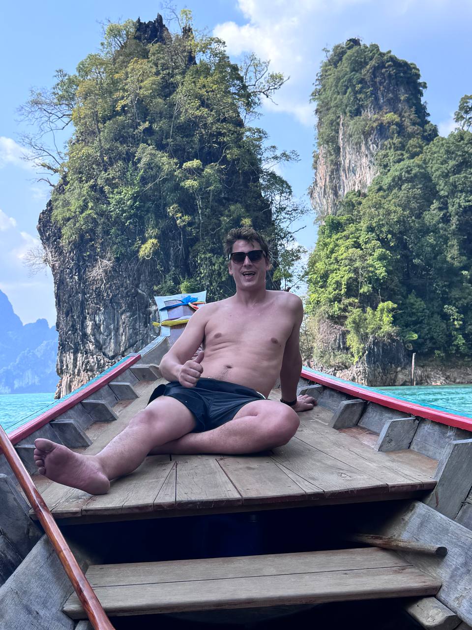 Longtail boat adventure